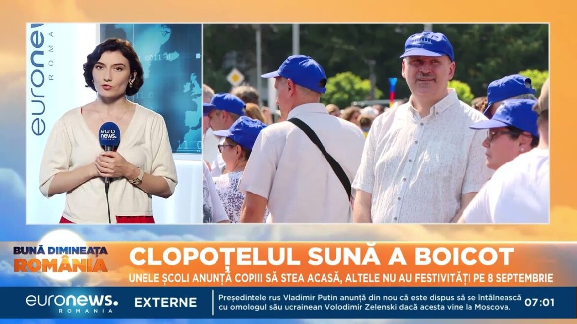 Primă zi de școală în România: proteste, festivități anulate și cereri de solidaritate